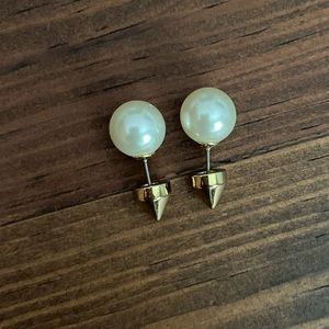 Stella & Dot pearl earrings